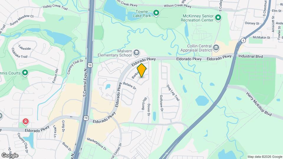 1011 Windymeadow Ln Map and Location Details