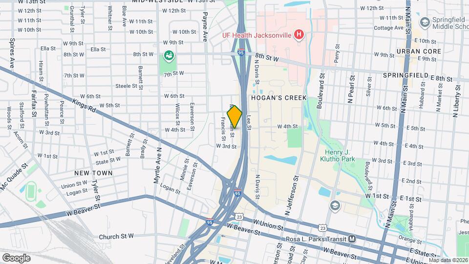1347 Mt Herman St Map and Location Details