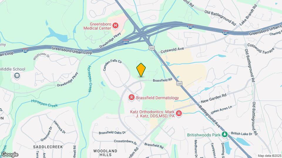 3700 Winborne Ln Map and Location Details