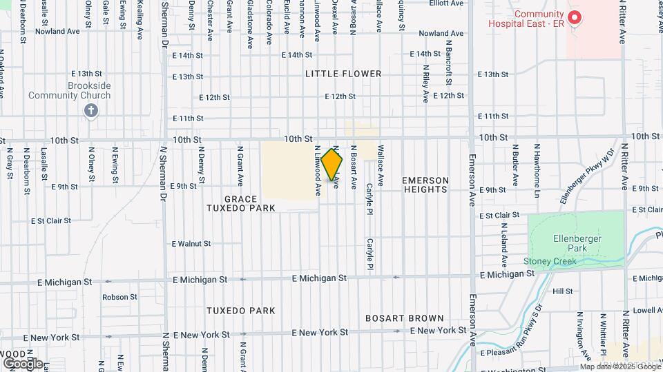 866 N Drexel Ave Map and Location Details