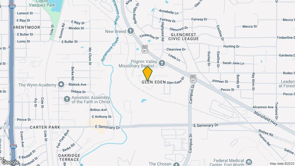 5109 Glen Eden Dr Map and Location Details