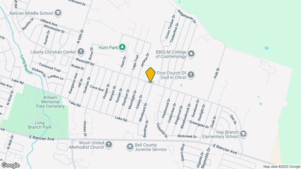 2013 Windward Dr Map and Location Details