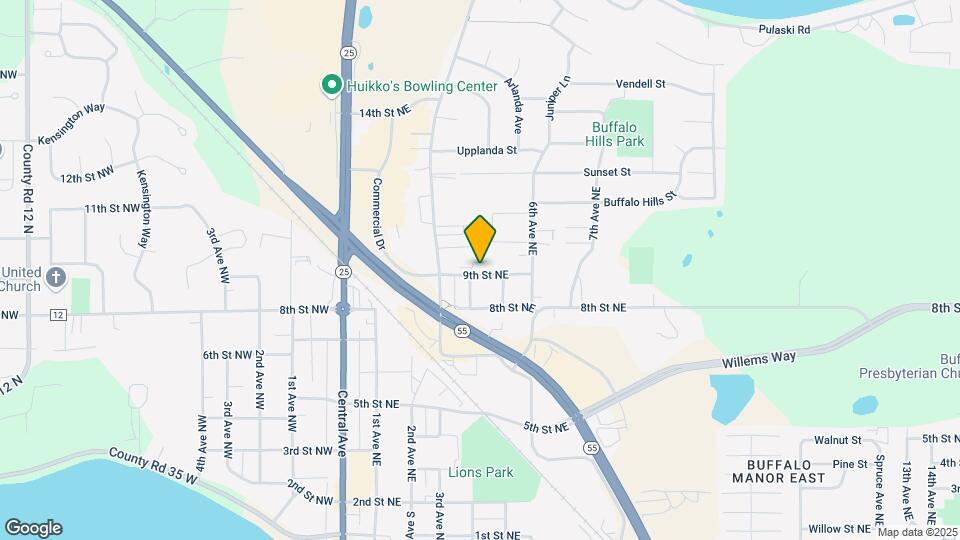321-333 9th St NE Map and Location Details