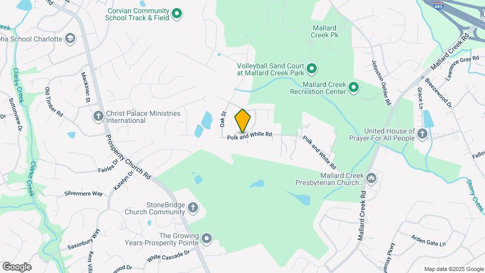 3200 Polk and White Rd Map and Location Details