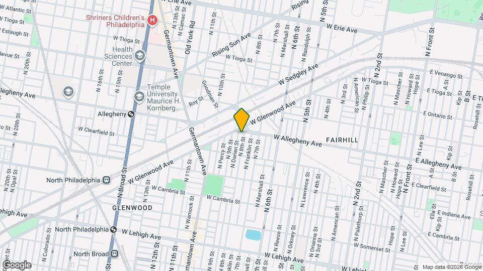 3158 N 8th St Mapa y Detalles de la Ubicación