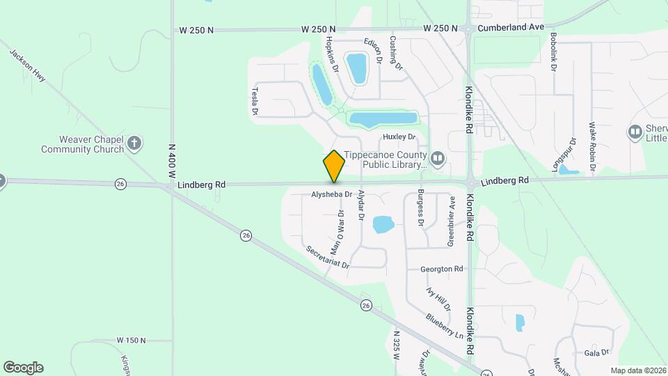 3434 Alysheba Dr Map and Location Details