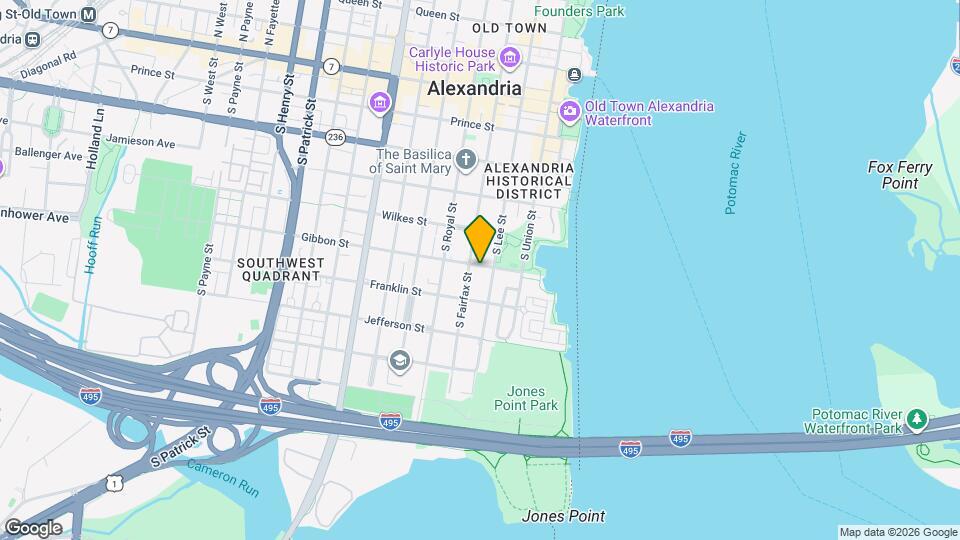 210 Gibbon St Map and Location Details