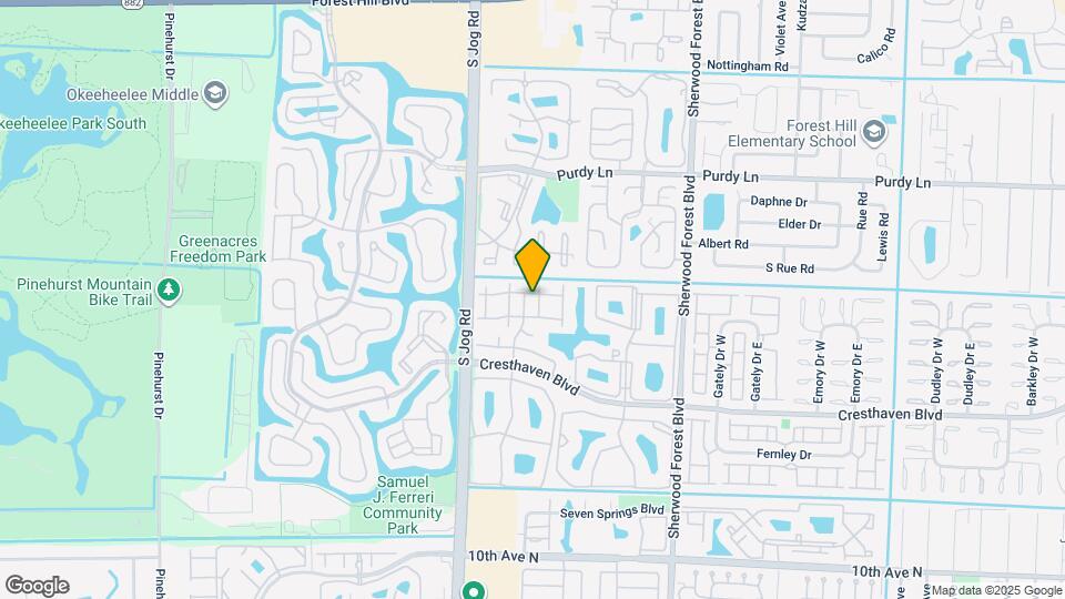 524 Shady Pine Way Map and Location Details