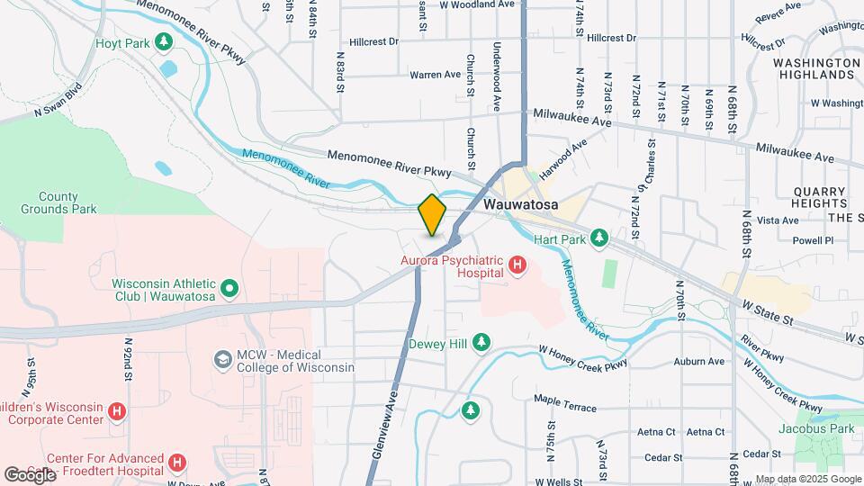 7900 Harwood Ave Map and Location Details