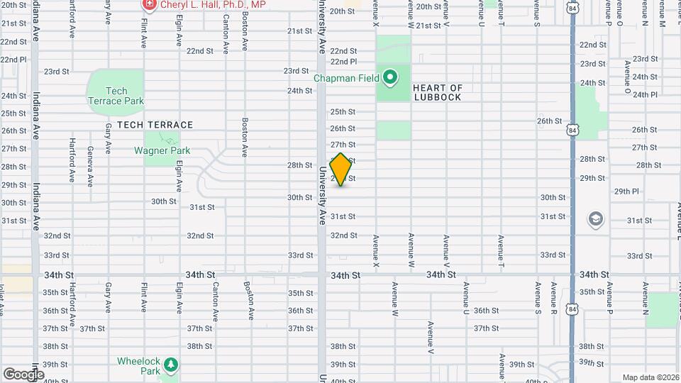 2422 30th St Map and Location Details