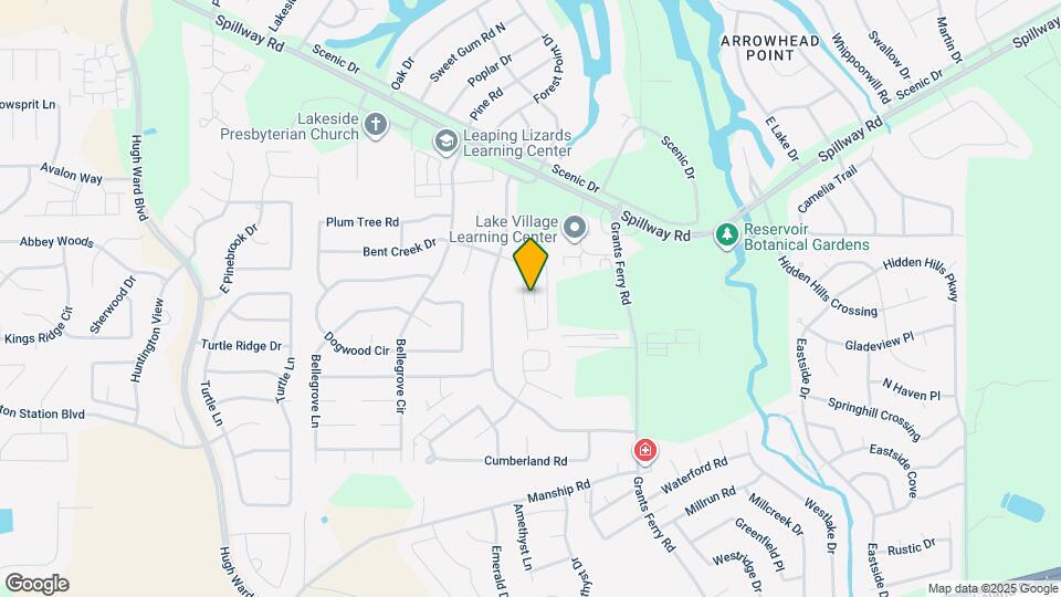 117 Bent Creek Cir N Map and Location Details