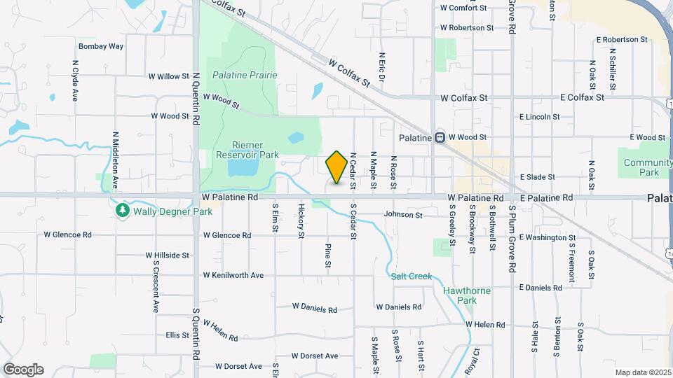 430 W Palatine Rd Map and Location Details