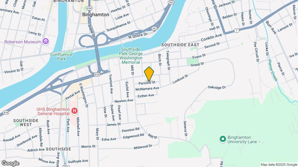 16 Parsons St, Unit 2nd Floor Map and Location Details