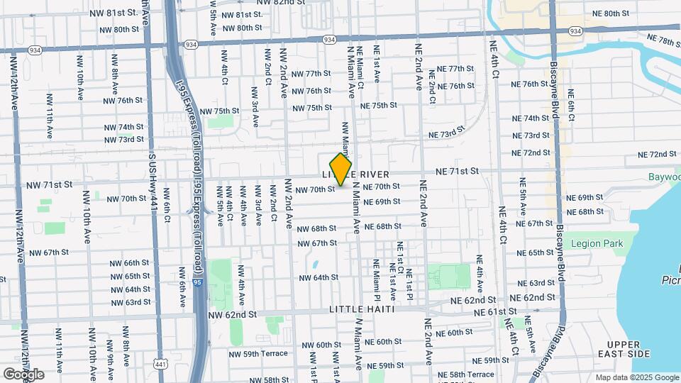 38 NW 70th St Mapa y Detalles de la Ubicación