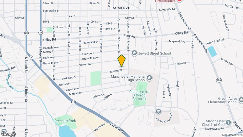 142 Constant St Map and Location Details