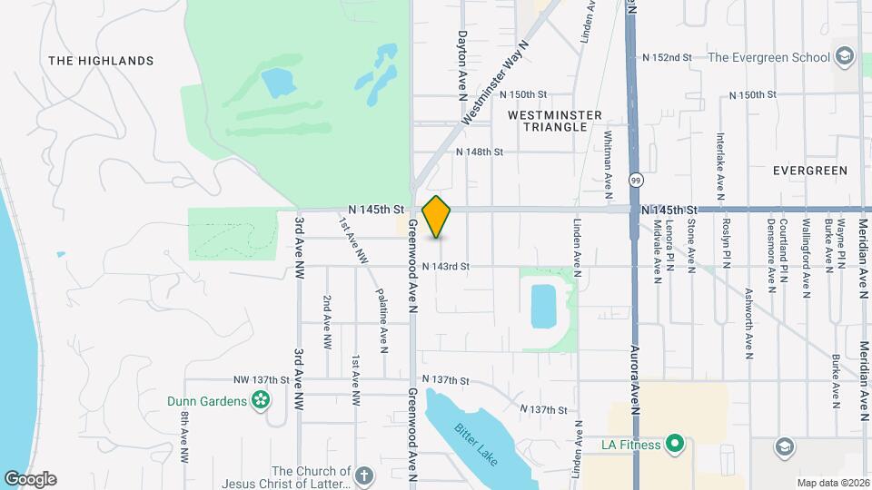 14319 Phinney Ave N Mapa y Detalles de la Ubicación