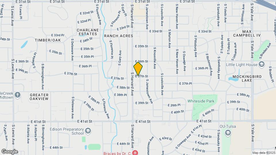 3320 E 37th St Map and Location Details