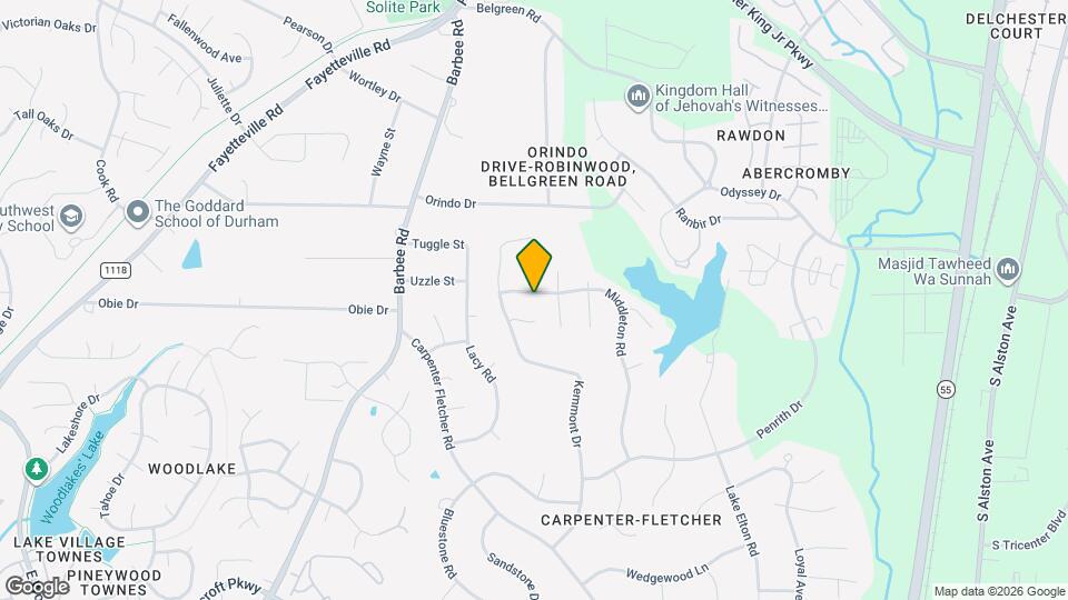 5202 Middleton Rd Map and Location Details