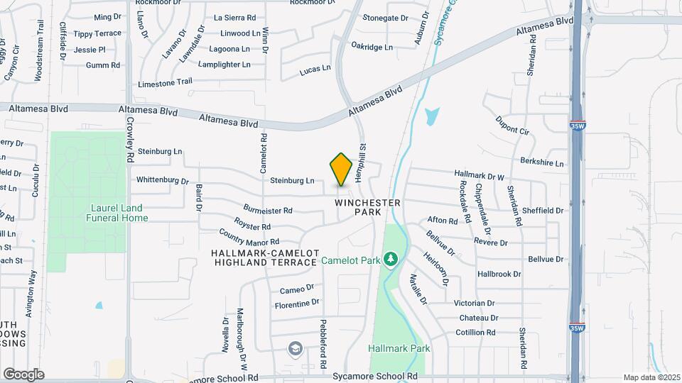 1132 Whittenburg Dr Map and Location Details