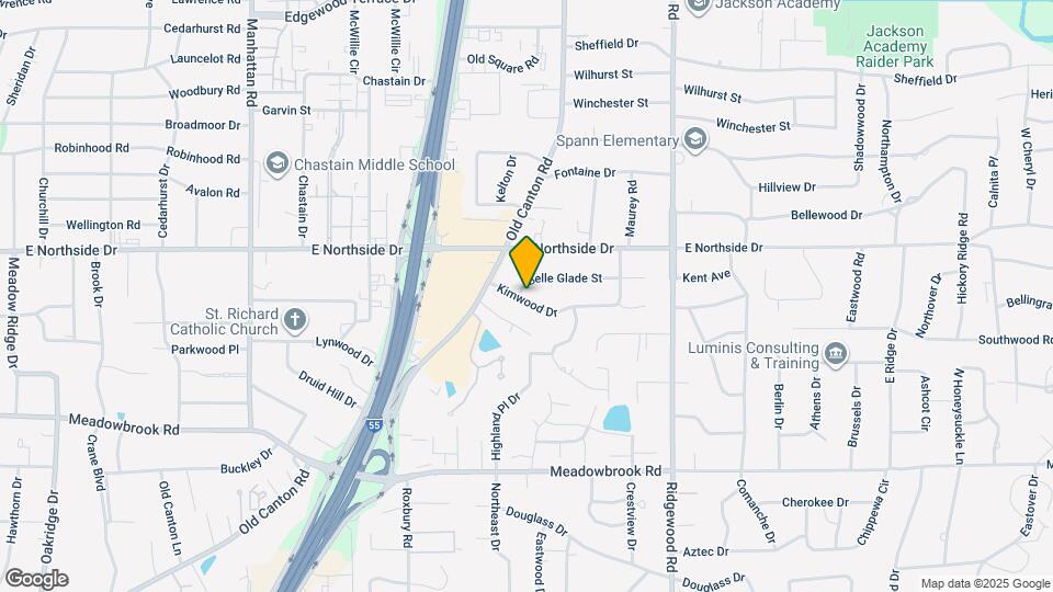 1403 Belle Glade St Mapa y Detalles de la Ubicación