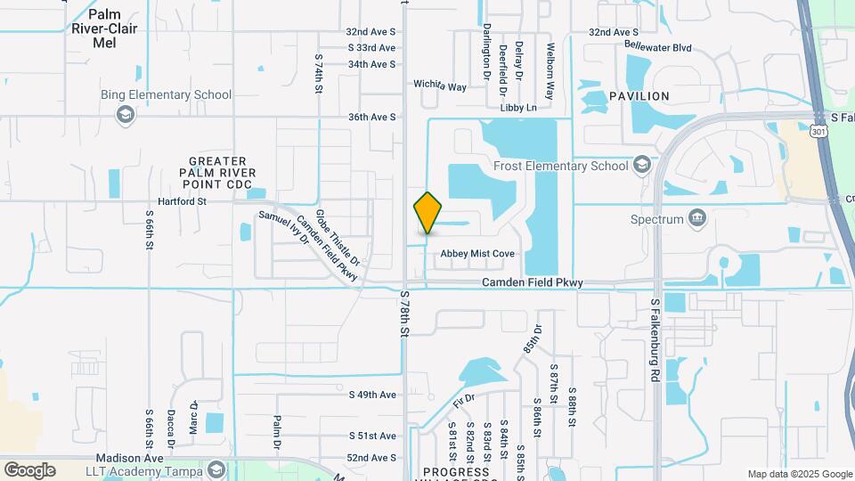 8131 Canterbury Lake Blvd Map and Location Details