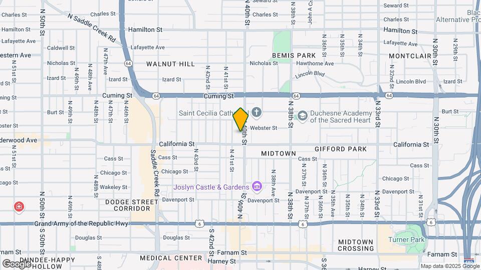 618 N 40th St Map and Location Details