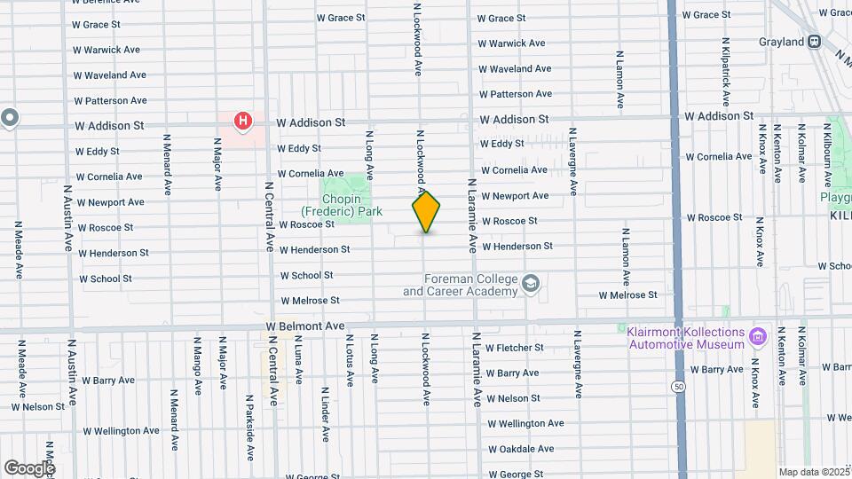 5258 W Henderson St, Unit GDN Mapa y Detalles de la Ubicación