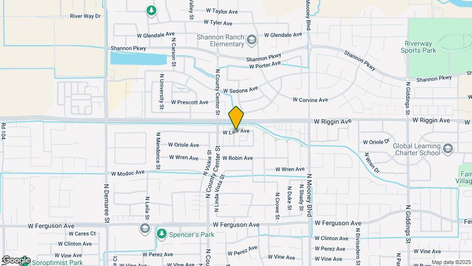 2918 N Terrace St Map and Location Details