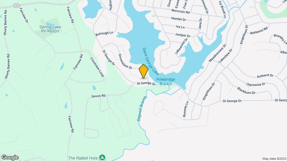 261 St George Dr Map and Location Details