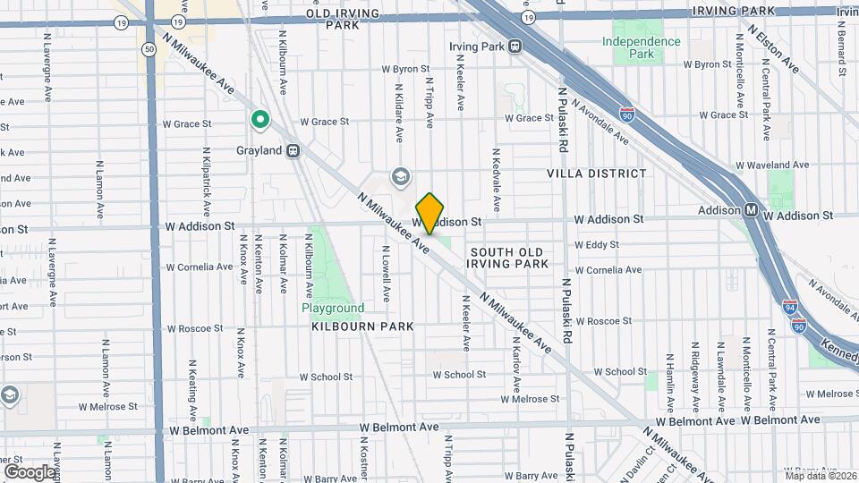 3559 N Milwaukee Ave Mapa y Detalles de la Ubicación