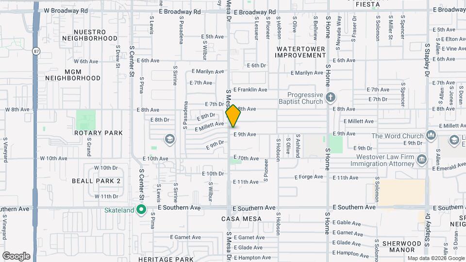 410 E 9th Ave, Unit 20 Map and Location Details