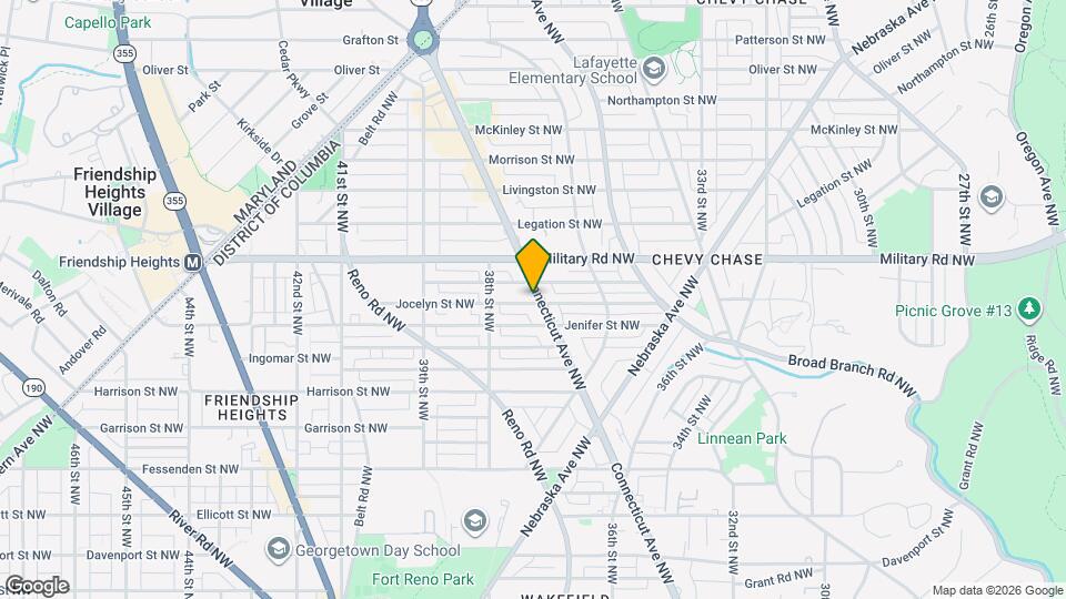 5310 Connecticut Ave NW Map and Location Details