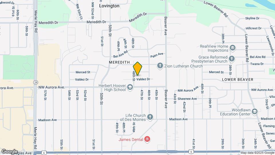 4711 Valdez Dr Map and Location Details