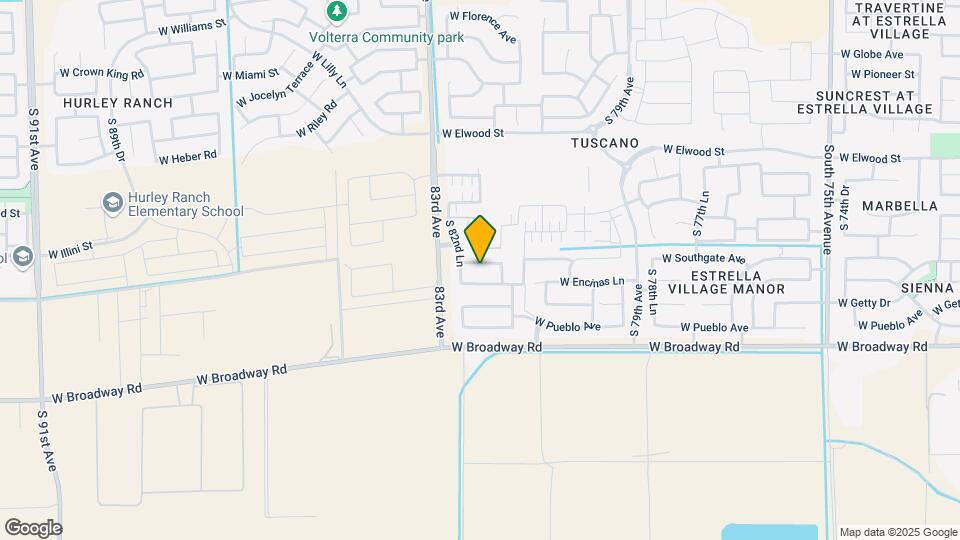8213 W Atlantis Wy Map and Location Details