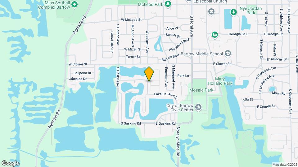 1845 W Oakwood Loop Map and Location Details