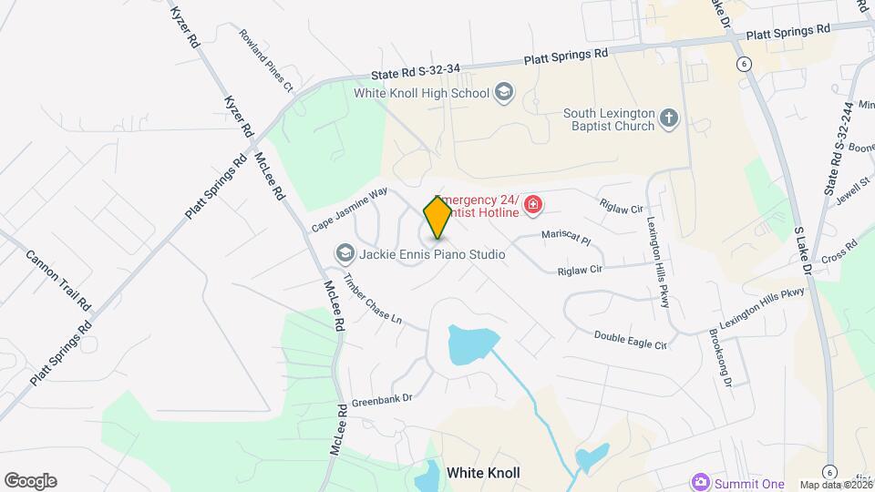 109 Tea Olive Ave Map and Location Details