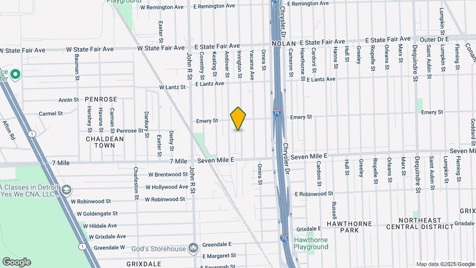 19209 Irvington St Map and Location Details