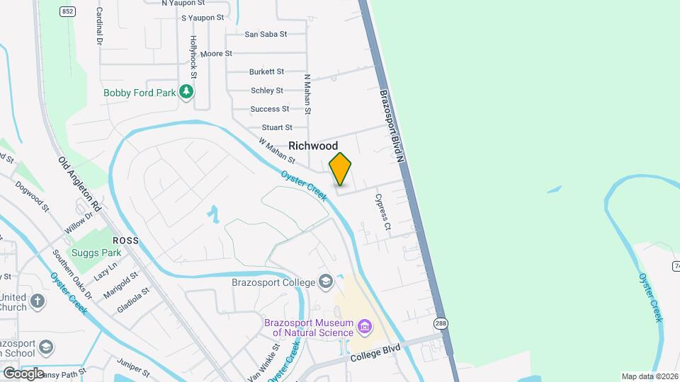 166 Sycamore Dr Map and Location Details