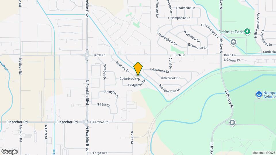 7630 Cedarbrook Dr Mapa y Detalles de la Ubicación