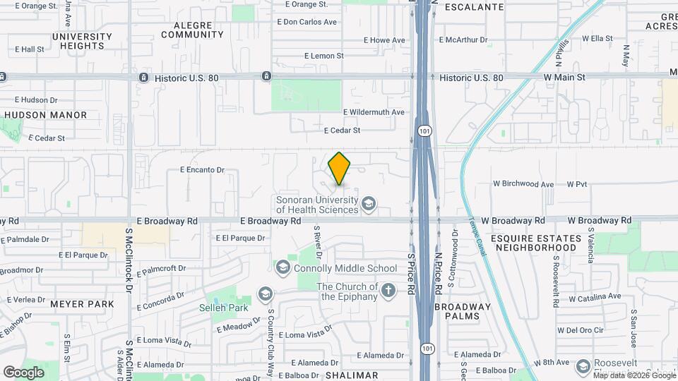 1725 S Torre Molinos Cir Map and Location Details