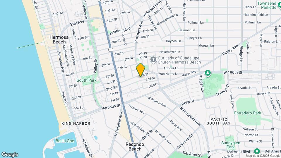 1041 2nd St Map and Location Details