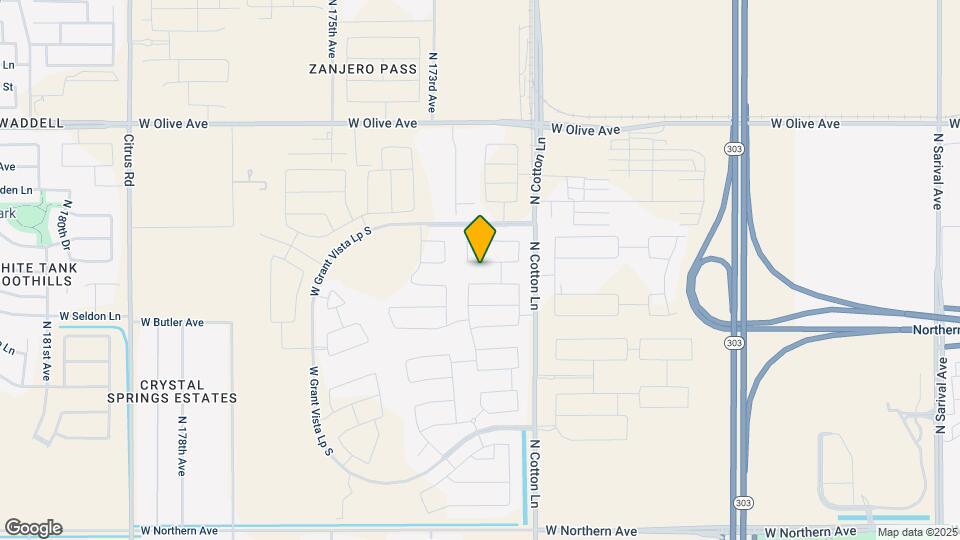 17169 W Diana Ave Map and Location Details