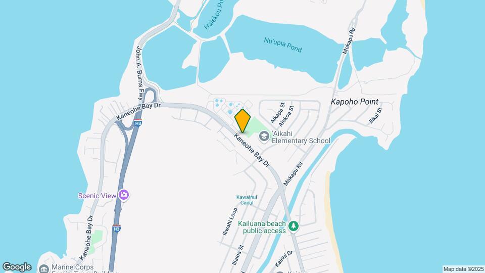 89 Kaneohe Bay Dr Mapa y Detalles de la Ubicación