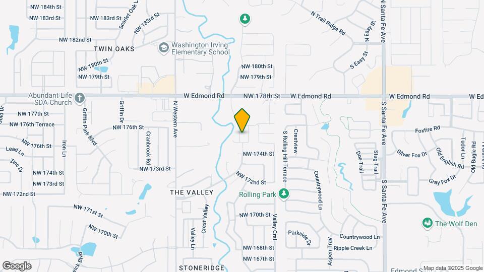17604 Sunny Hollow Rd Map and Location Details