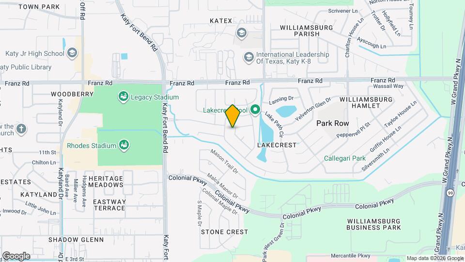 24823 Dutton Point Dr Map and Location Details