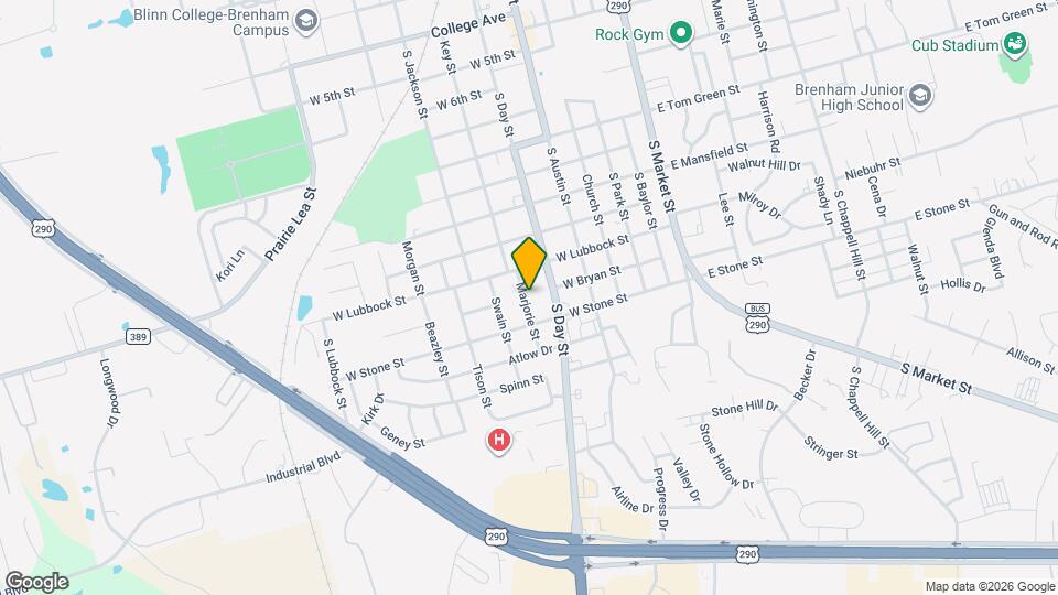 1901 Marjorie St Map and Location Details