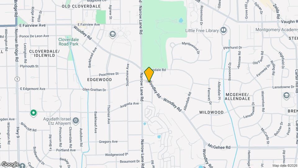 2058 Woodley Rd Map and Location Details