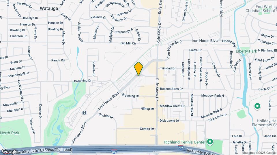 6580 Iron Horse Blvd Map and Location Details