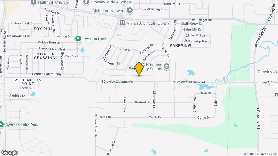 3453 Montego Bay Ln Map and Location Details