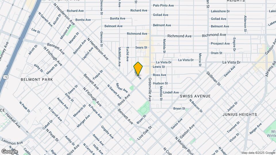 5328 Rowena St Map and Location Details